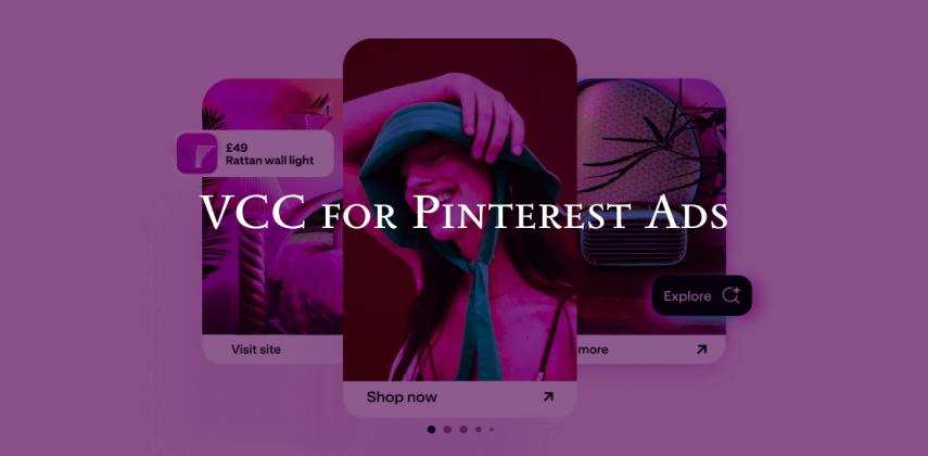 VCC for Pinterest Ads: Virtual Prepaid Card That Keeps Your Campaigns Running